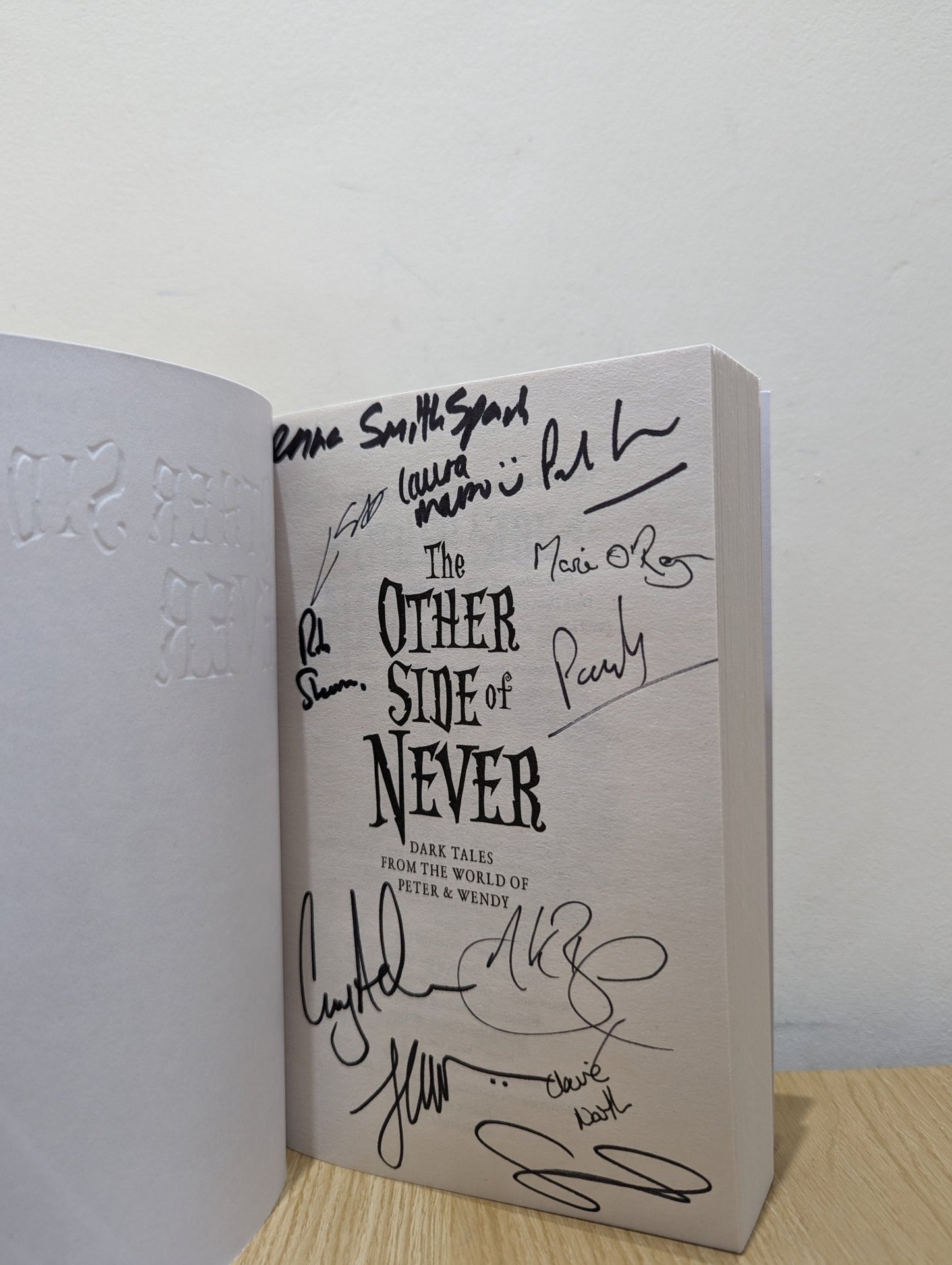 The Other Side of Never (Multi - Signed First Edition) - Fialta Books