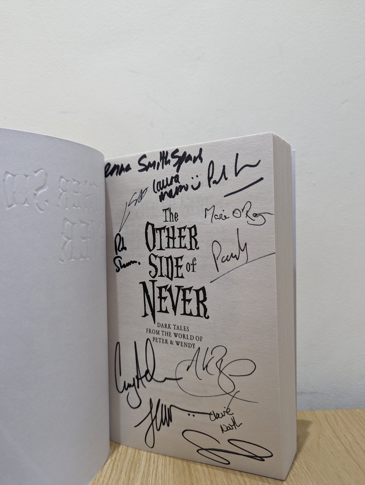 The Other Side of Never (Multi - Signed First Edition) - Fialta Books