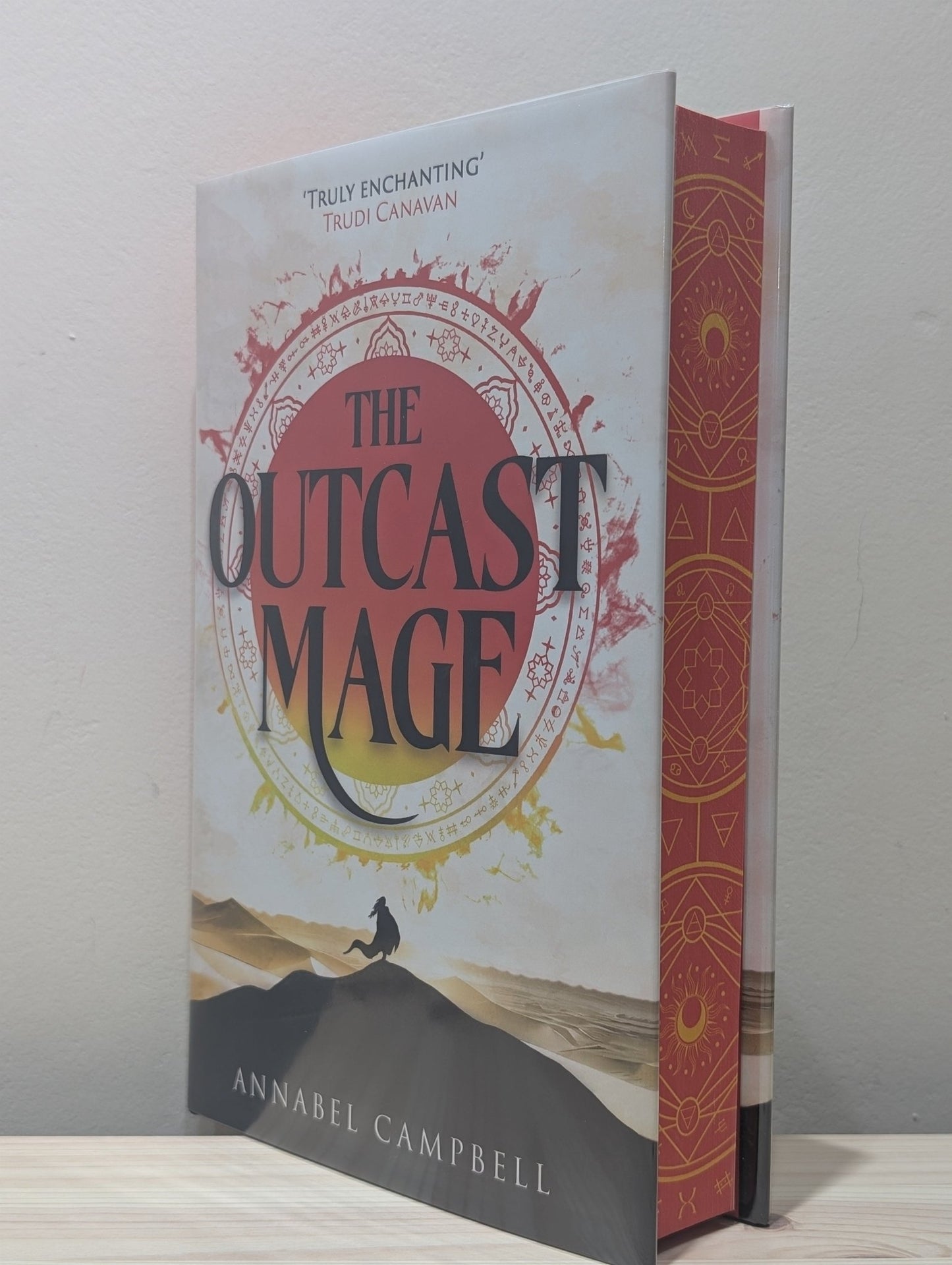 The Outcast Mage by Annabel Campbell (Signed Numbered First Edition with sprayed edges) - Fialta Books