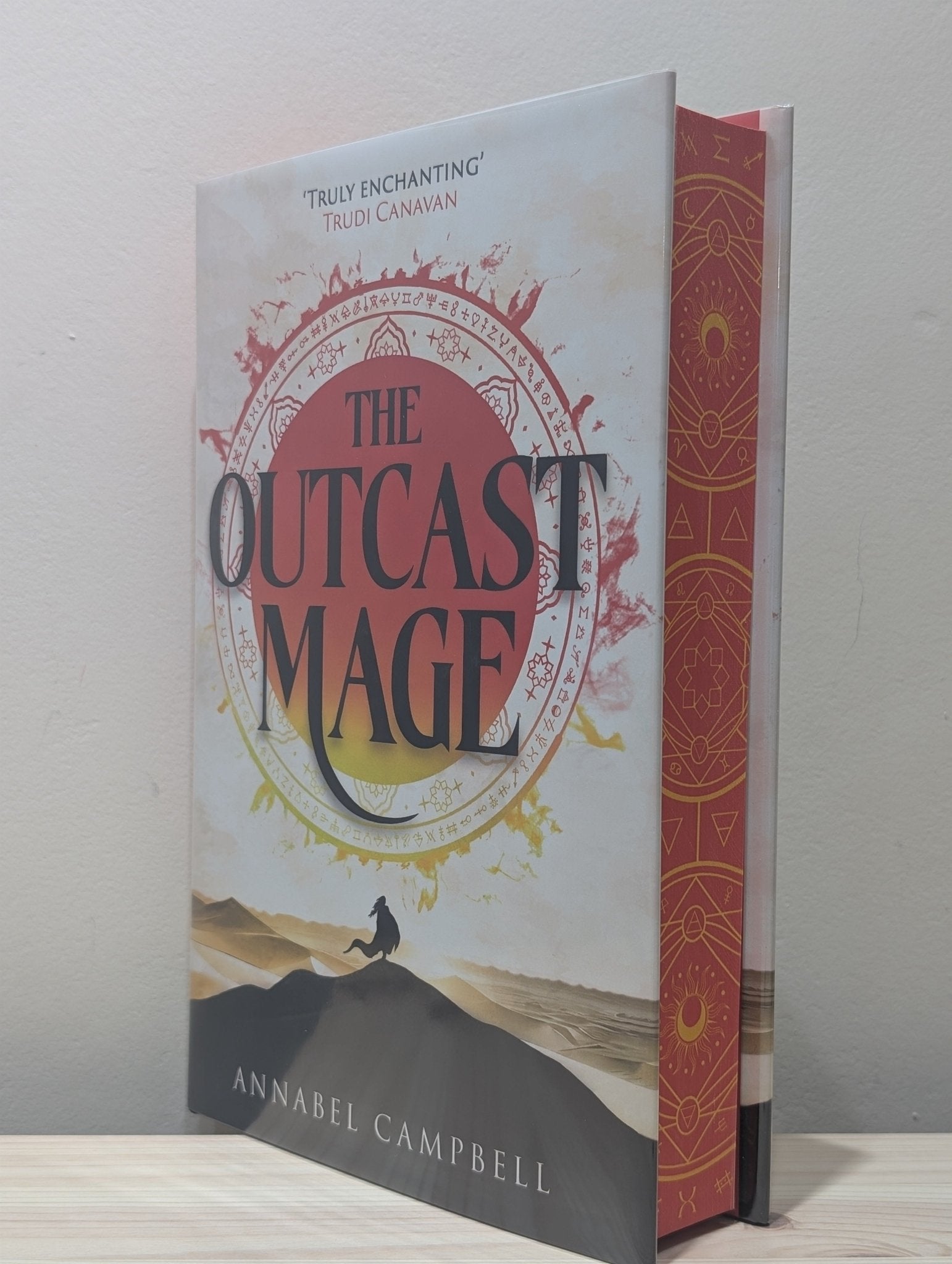 The Outcast Mage by Annabel Campbell (Signed Numbered First Edition with sprayed edges) - Fialta Books