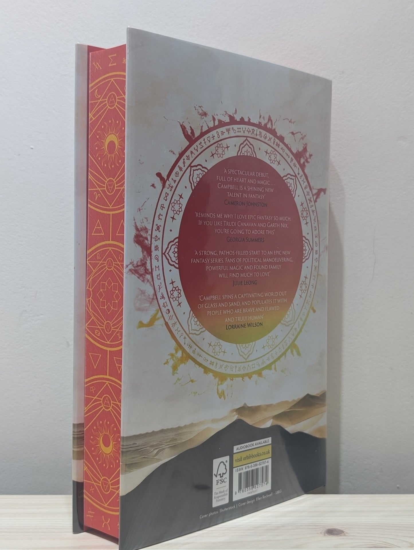 The Outcast Mage by Annabel Campbell (Signed Numbered First Edition with sprayed edges) - Fialta Books
