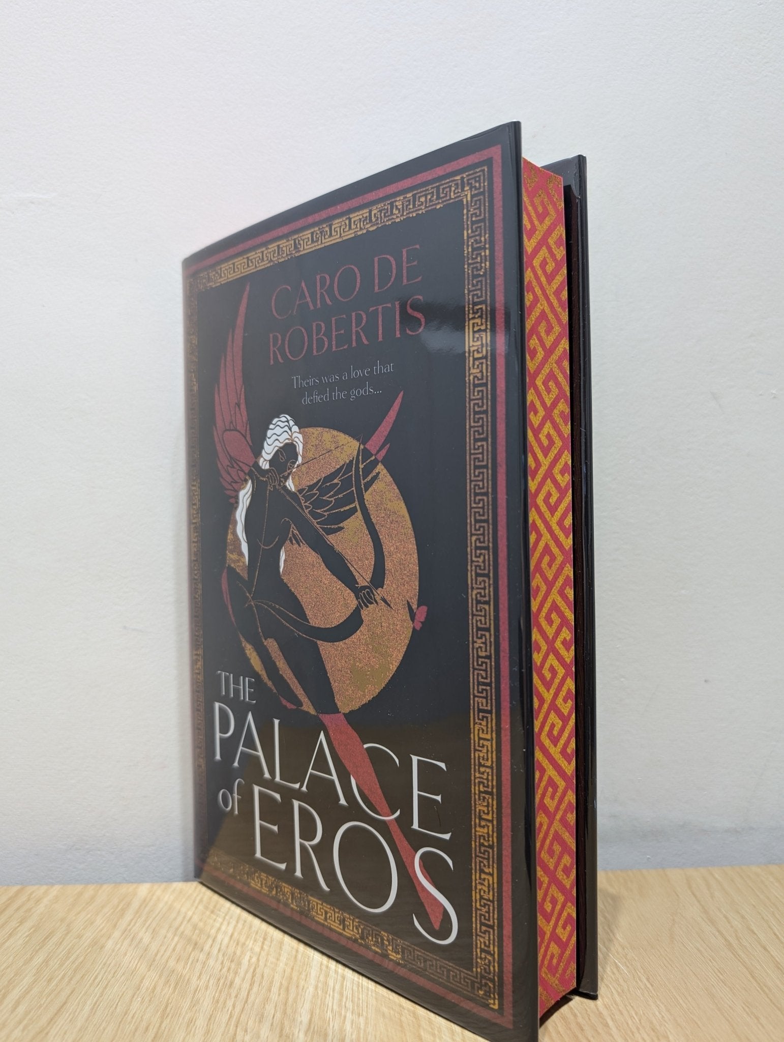 The Palace of Eros by Caro De Robertis (Signed First Edition with sprayed edges) - Fialta Books
