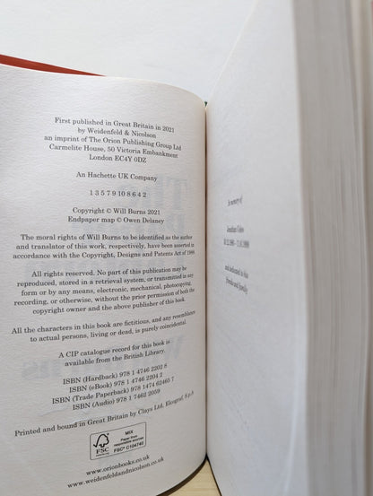 The Paper Lantern by Will Burns (Signed First Edition) - Fialta Books