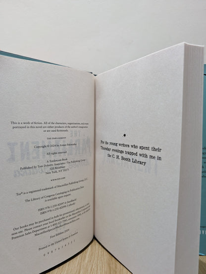 The Parliament by Aimee Pokwatka (First Edition) - Fialta Books