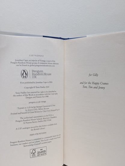 The Party by Tessa Hadley (Signed First Edition) - Fialta Books