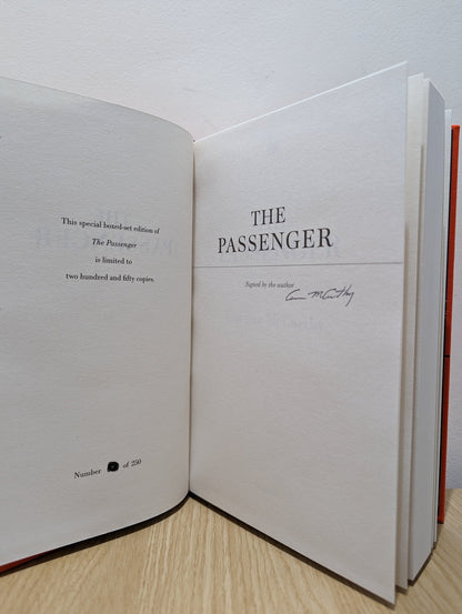 The Passenger and Stella Maris: Deluxe Boxed Set by Cormac McCarthy (Signed Numbered Limited Edition) - Fialta Books