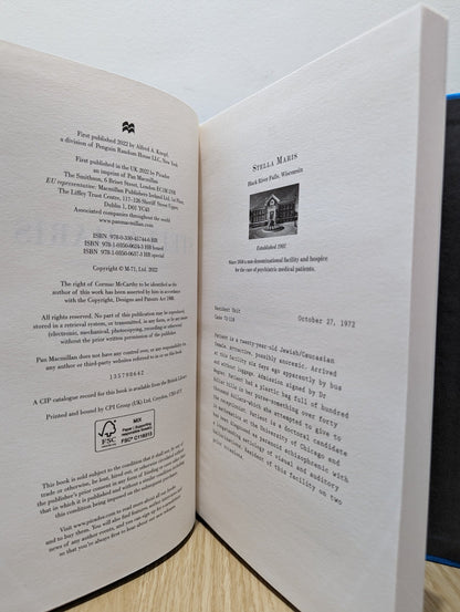 The Passenger and Stella Maris: Deluxe Boxed Set by Cormac McCarthy (Signed Numbered Limited Edition) - Fialta Books