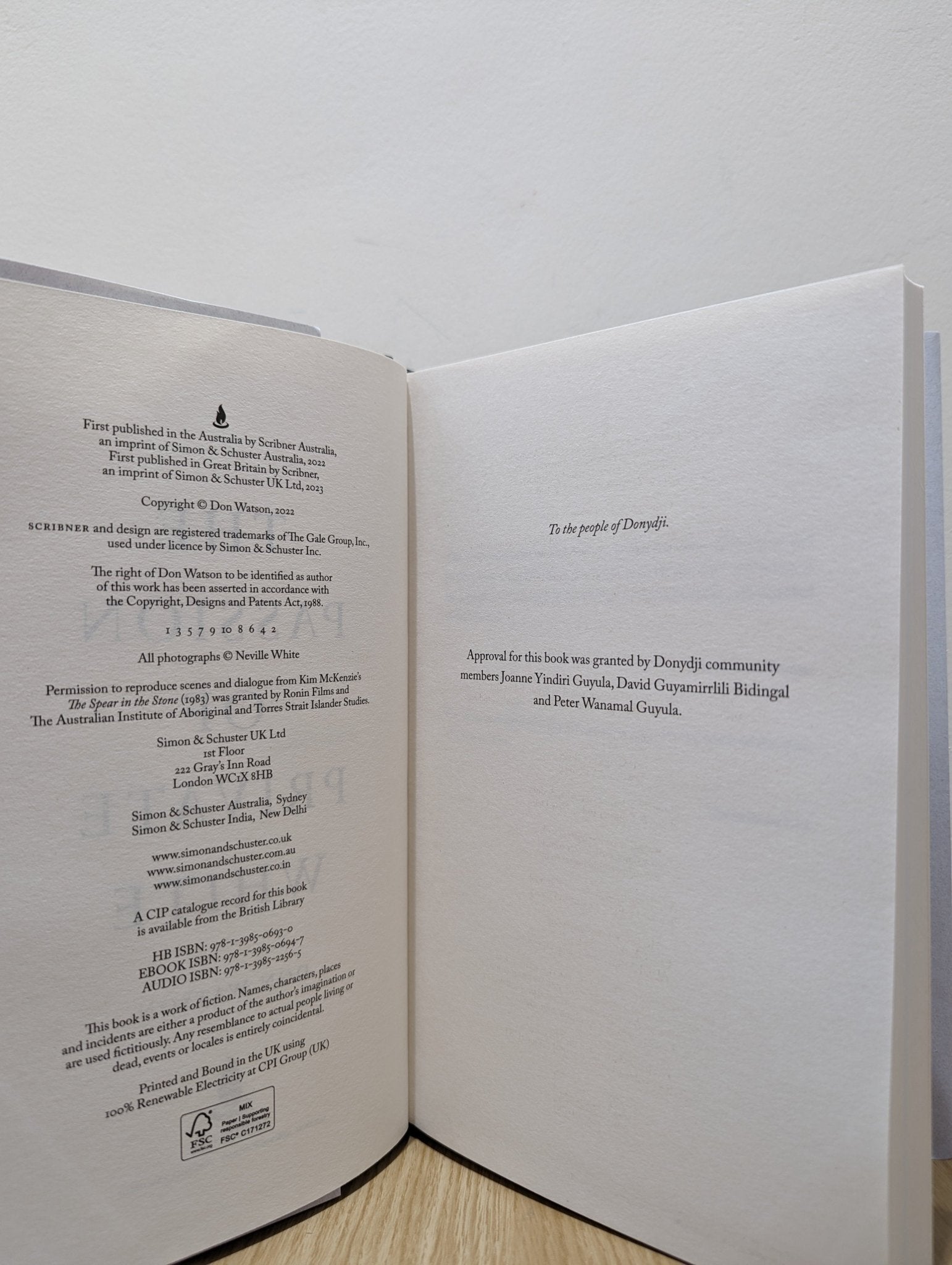 The Passion of Private White by Don Watson (First Edition) - Fialta Books