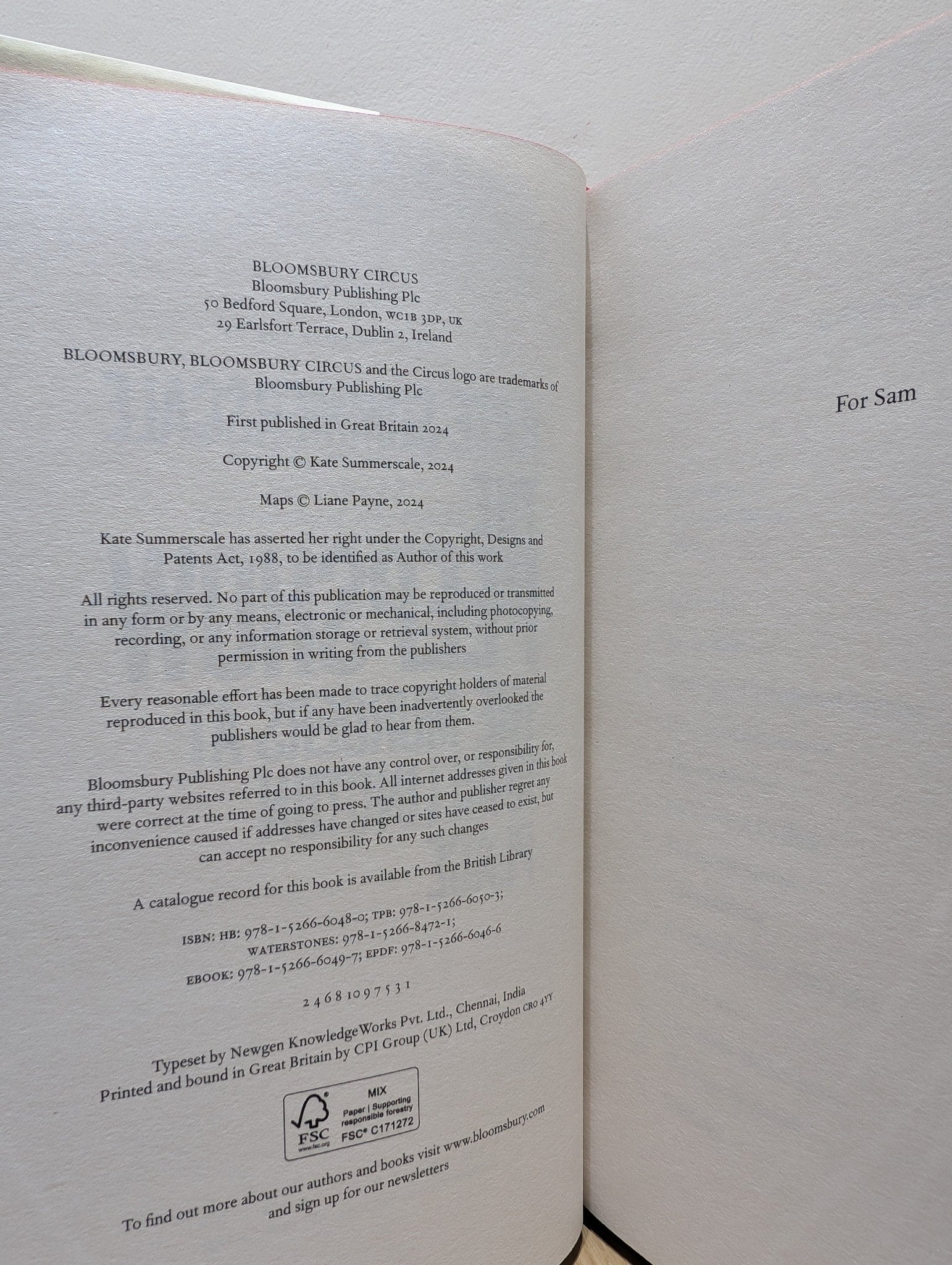 The Peepshow by Kate Summerscale (Signed First Edition with sprayed edges) - Fialta Books