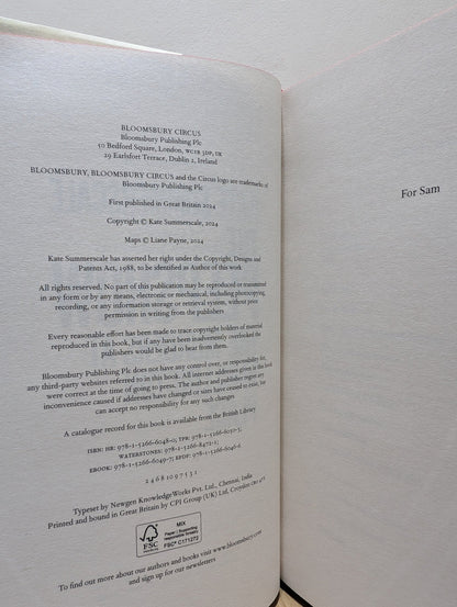 The Peepshow by Kate Summerscale (Signed First Edition with sprayed edges) - Fialta Books