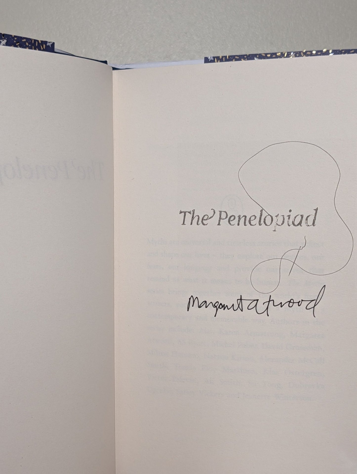 The Penelopiad by Margaret Atwood (Signed Aniversary Edition) - Fialta Books