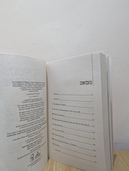 The Physics of Sorrow by Georgi Gospodinov (First Edition) - Fialta Books