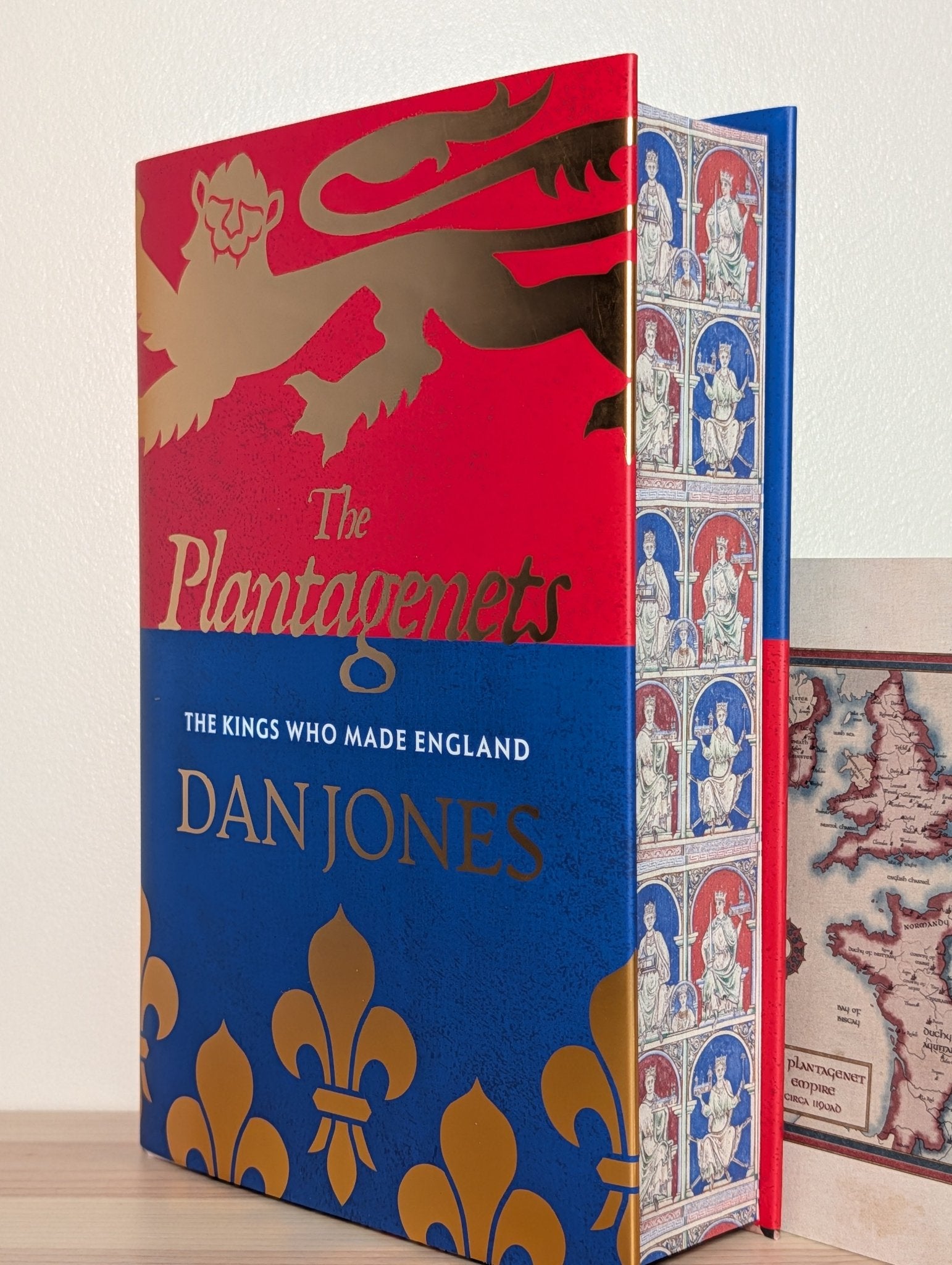 The Plantagenets by Dan Jones (Signed Deluxe Edition with sprayed edges) - Fialta Books