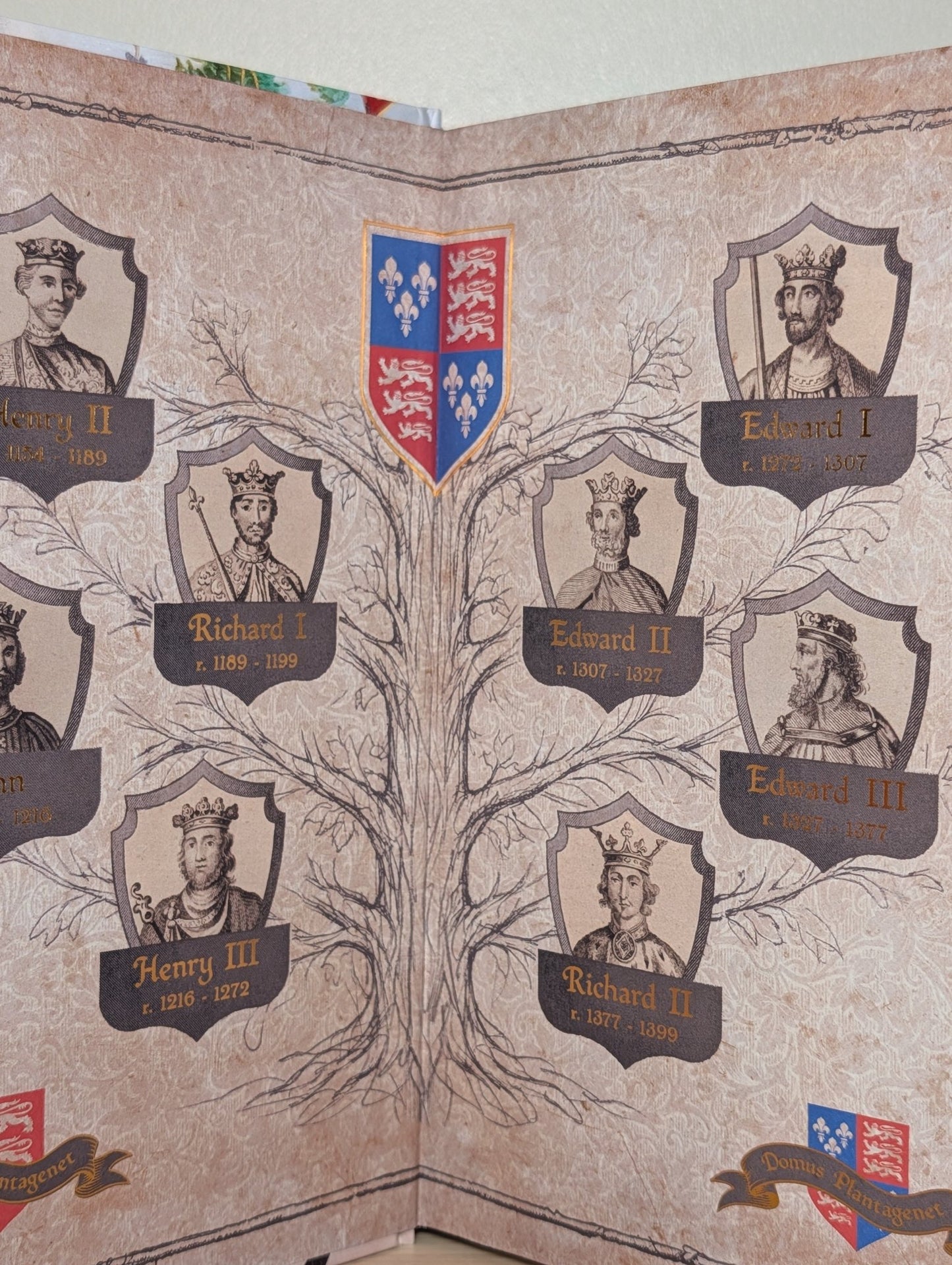 The Plantagenets by Dan Jones (Signed Deluxe Edition with sprayed edges) - Fialta Books