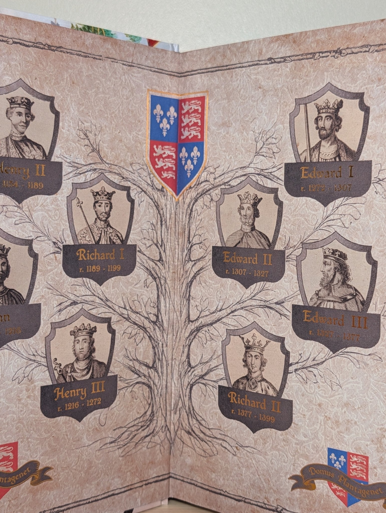The Plantagenets by Dan Jones (Signed Deluxe Edition with sprayed edges) - Fialta Books