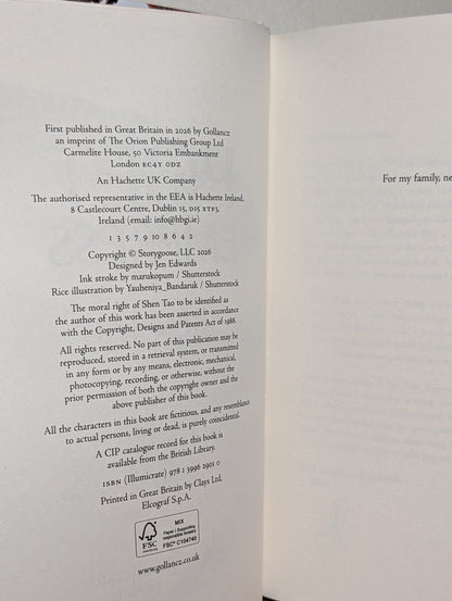 The Poet Empress by Shen Tao (Special Edition with sprayed edges) - Fialta Books