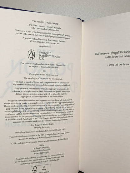The Poison Daughter by Sheila Masterson (Signed First Edition with sprayed edges) - Fialta Books