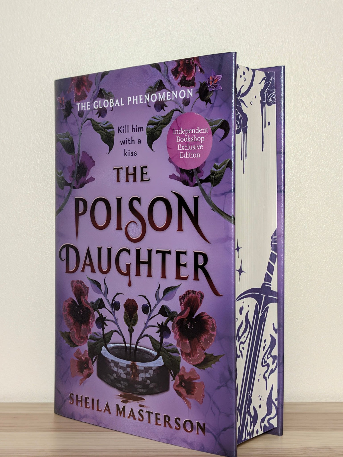The Poison Daughter by Sheila Masterson (Signed First Edition with sprayed edges) - Fialta Books