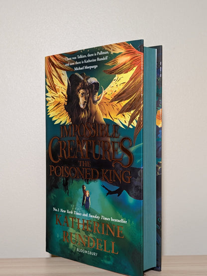 The Poisoned King by Katherine Rundell (Signed First Edition with foil on boards) - Fialta Books