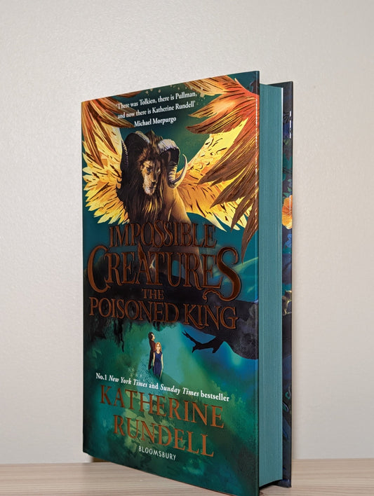 The Poisoned King by Katherine Rundell (Signed First Edition with foil on boards) - Fialta Books