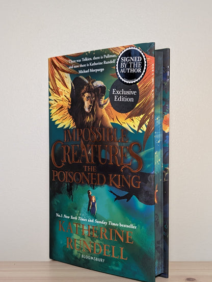 The Poisoned King by Katherine Rundell (Signed with sprayed edges) - Fialta Books