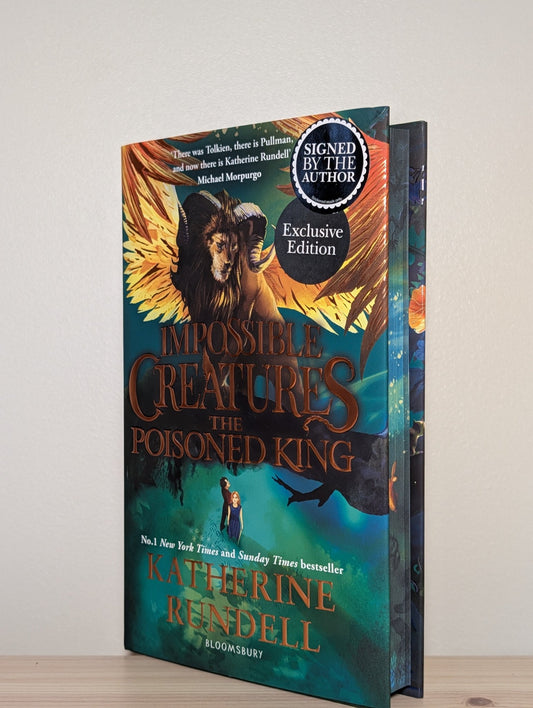 The Poisoned King by Katherine Rundell (Signed with sprayed edges) - Fialta Books