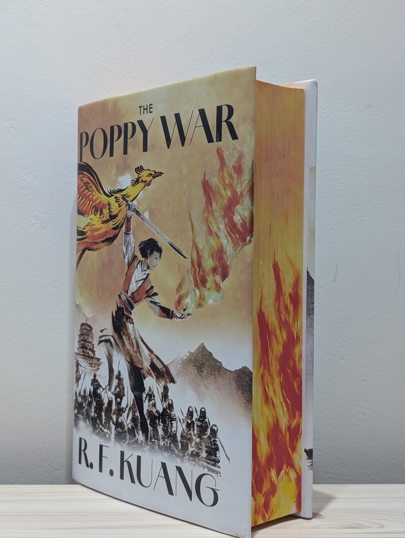 The Poppy War: Collector's Edition with sprayed edges by R.F. Kuang - Fialta Books