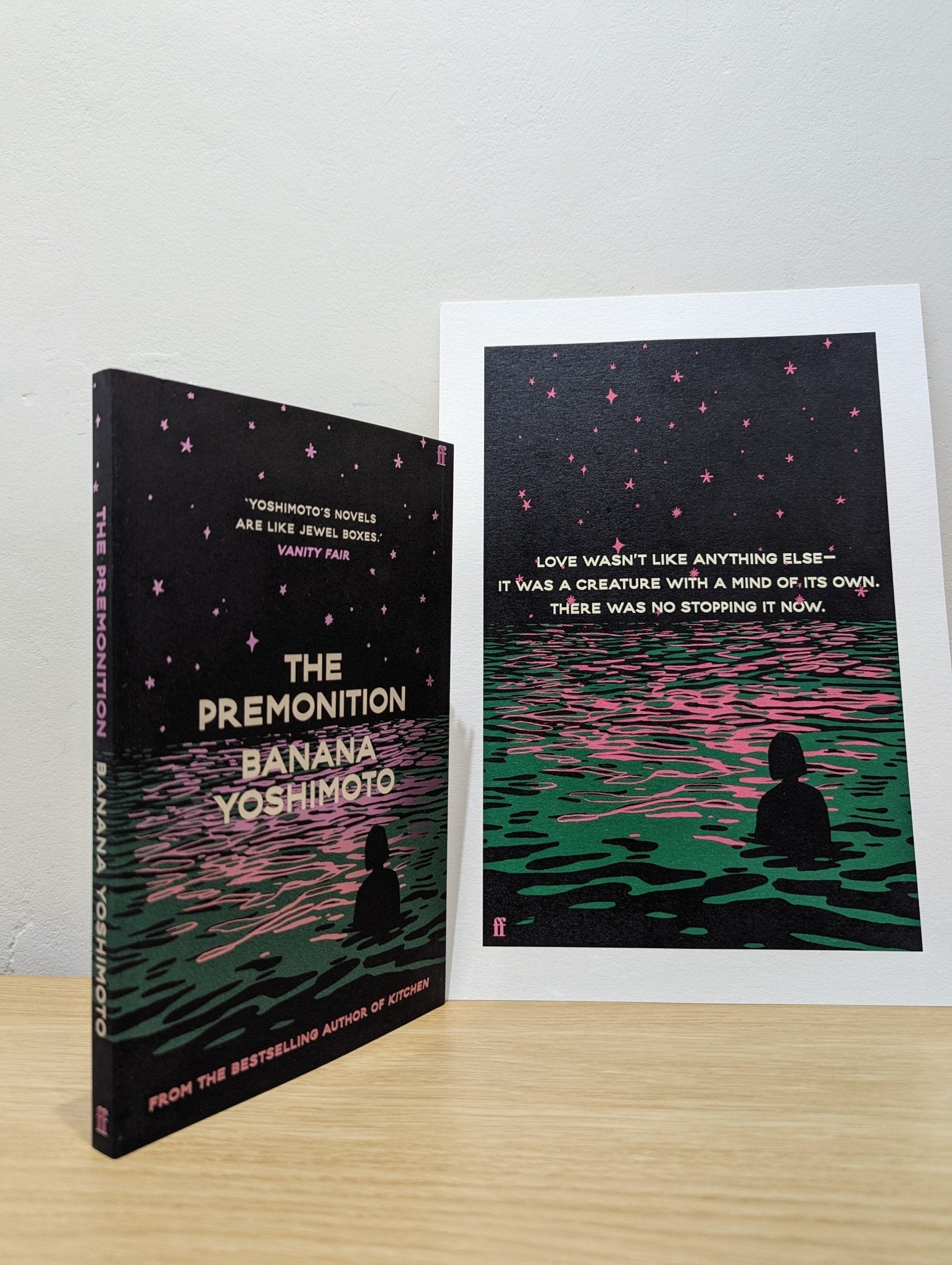 The Premonition by Banana Yoshimoto (First Edition with limited print) - Fialta Books