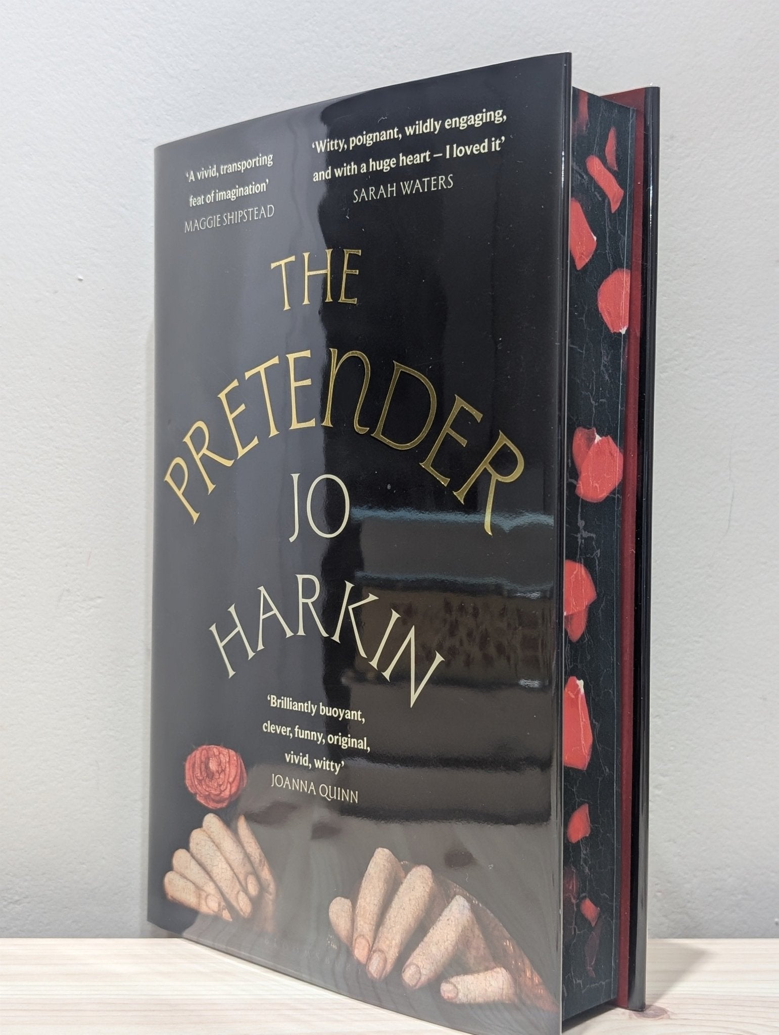 The Pretender by Jo Harkin (Signed First Edition with sprayed edges) - Fialta Books