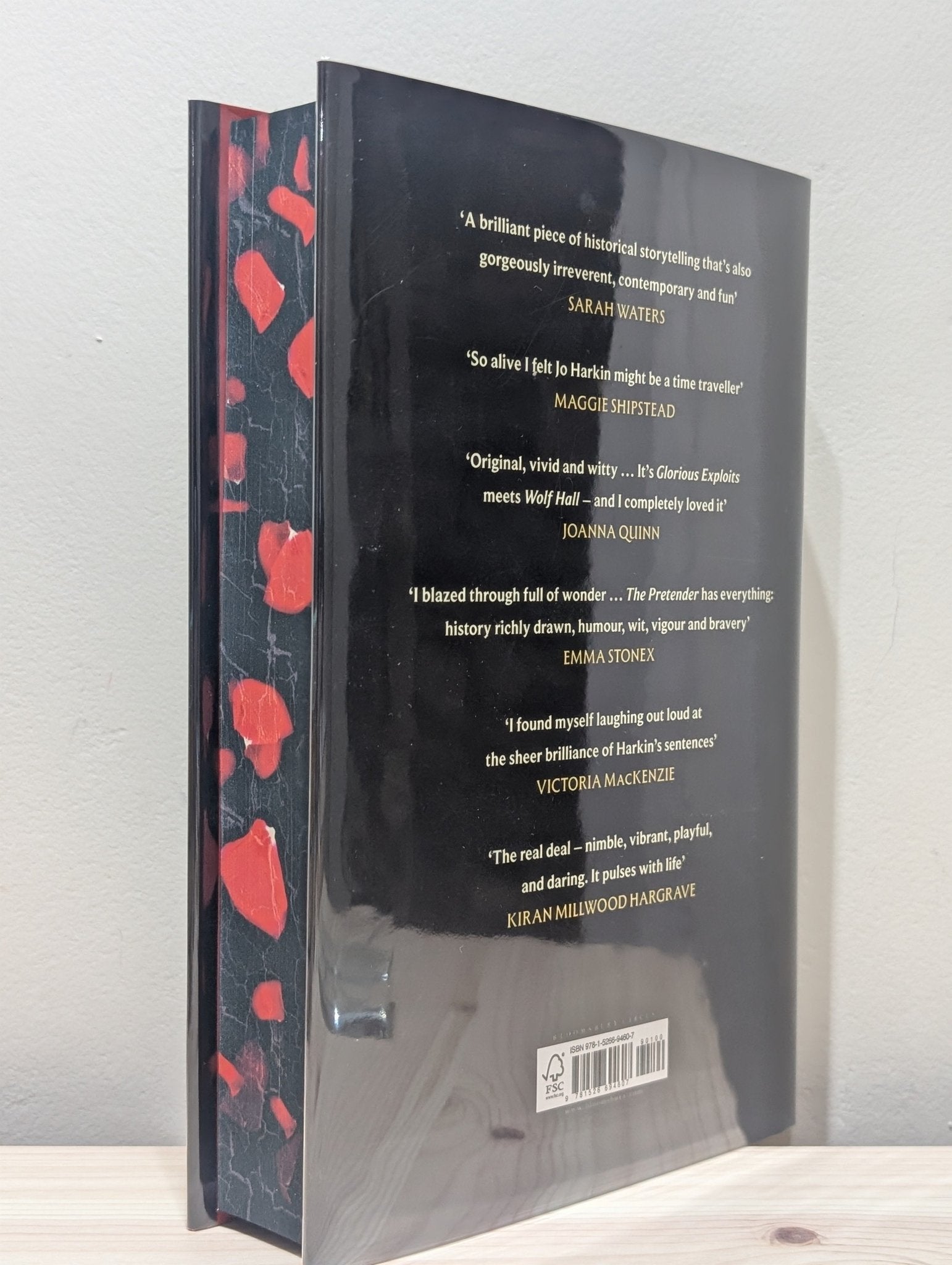 The Pretender by Jo Harkin (Signed First Edition with sprayed edges) - Fialta Books