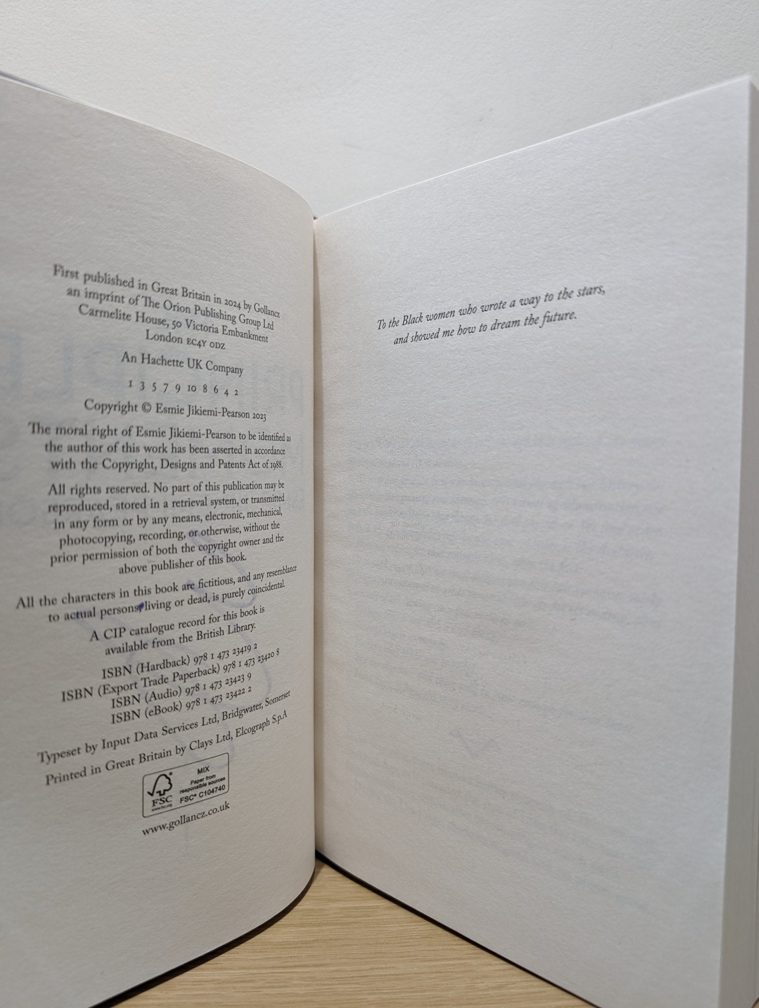 The Principle of Moments by Esmie Jikiemi - Pearson (Signed First Edition) - Fialta Books