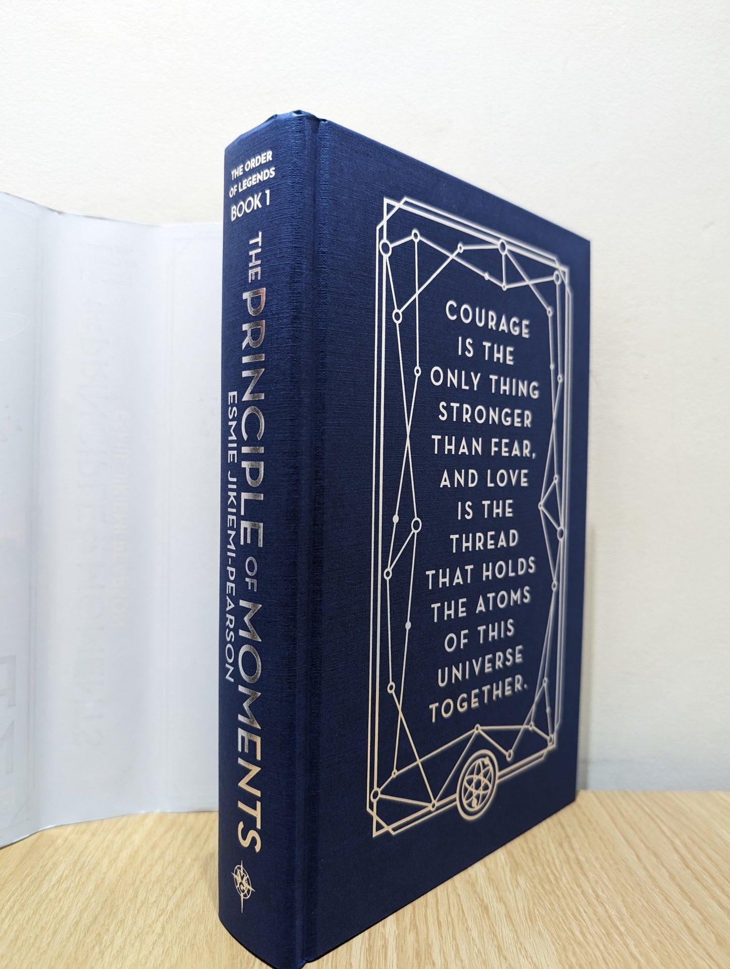 The Principle of Moments by Esmie Jikiemi - Pearson (Signed First Edition with sprayed edges) - Fialta Books