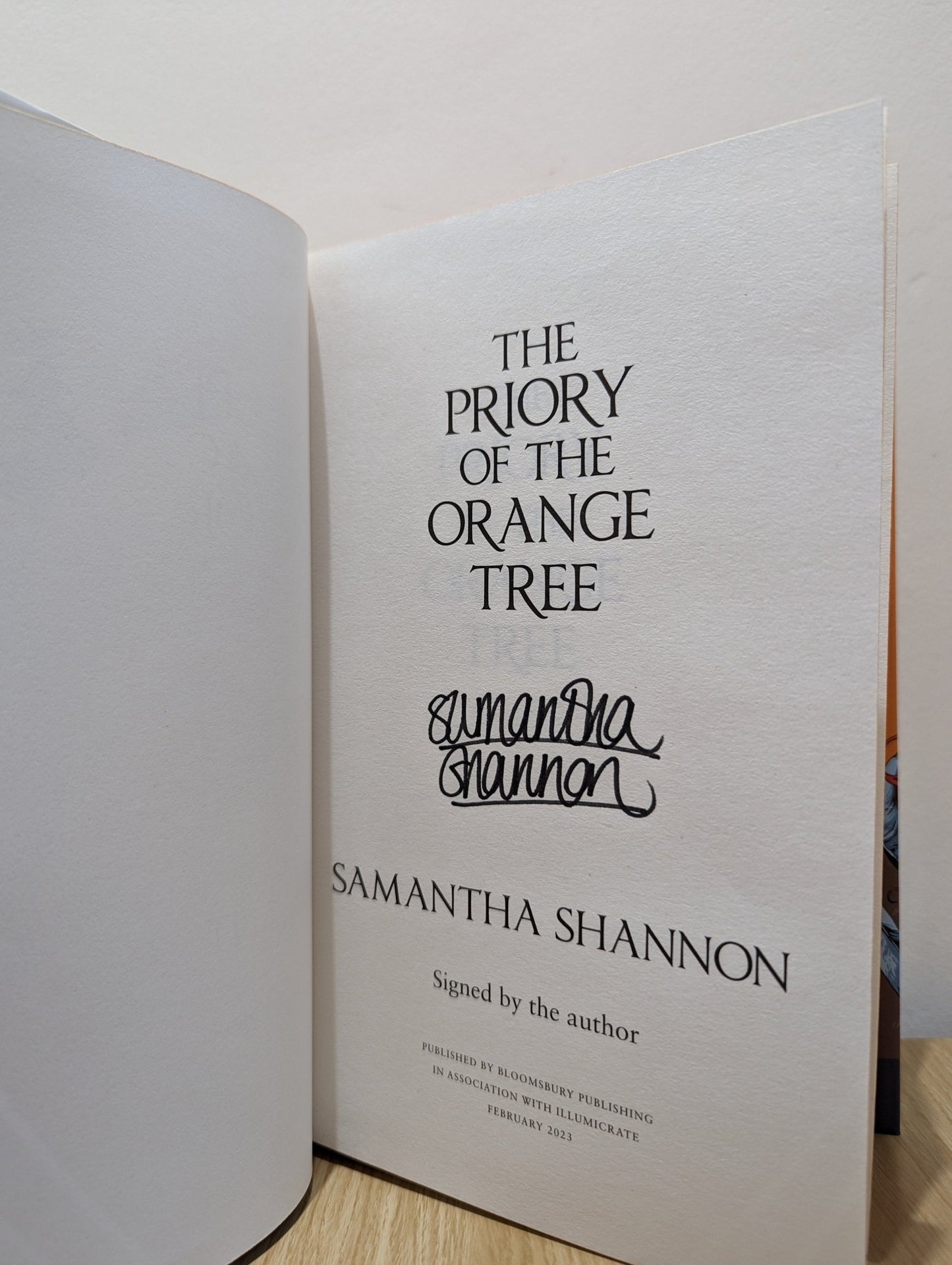 The Priory of the Orange Tree; A Day of Fallen Night by Samantha Shannon (Signed) - Fialta Books