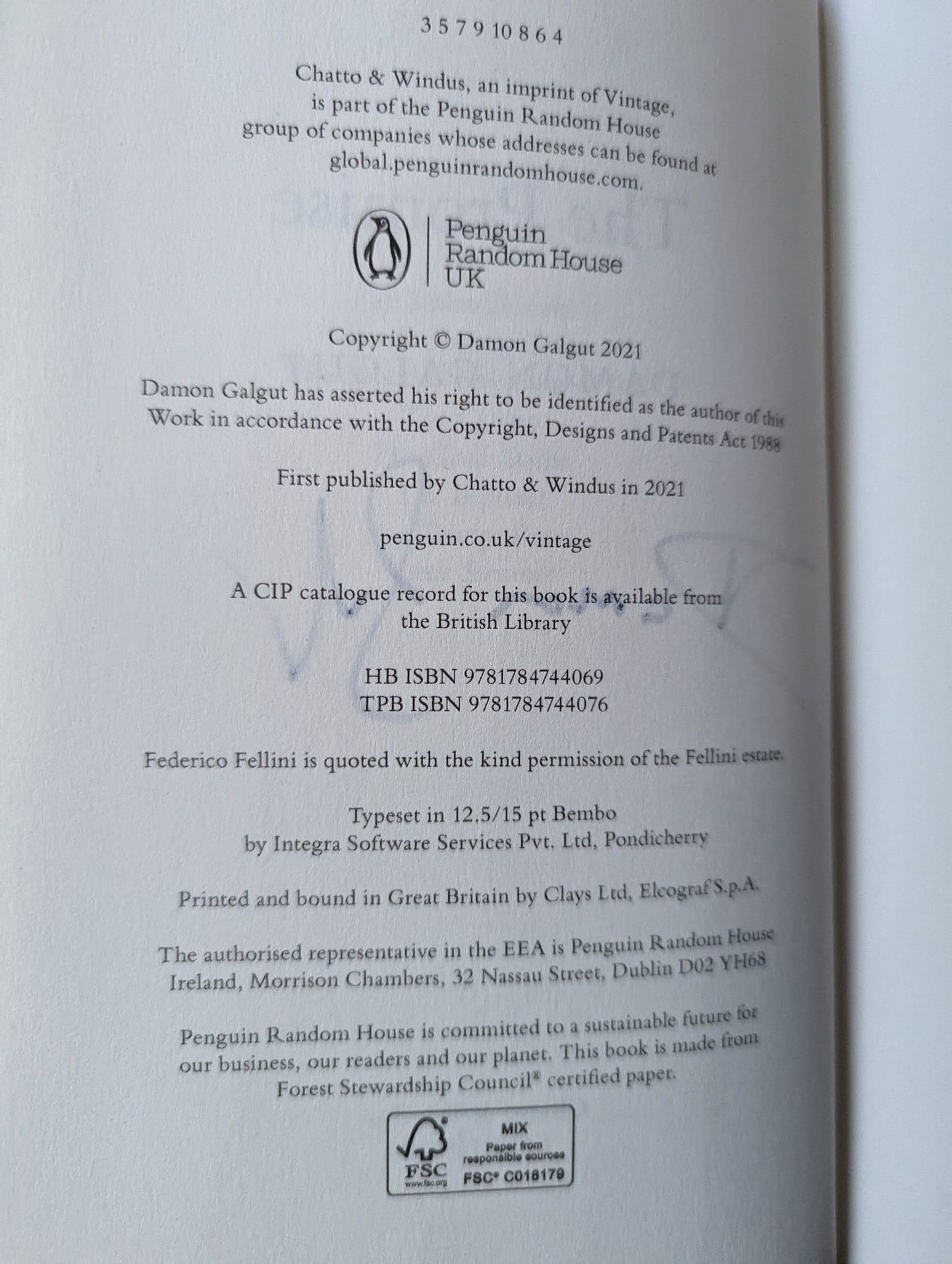 The Promise by Damon Galgut (Signed) - Fialta Books