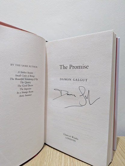 The Promise by Damon Galgut (Signed First Edition) - Fialta Books