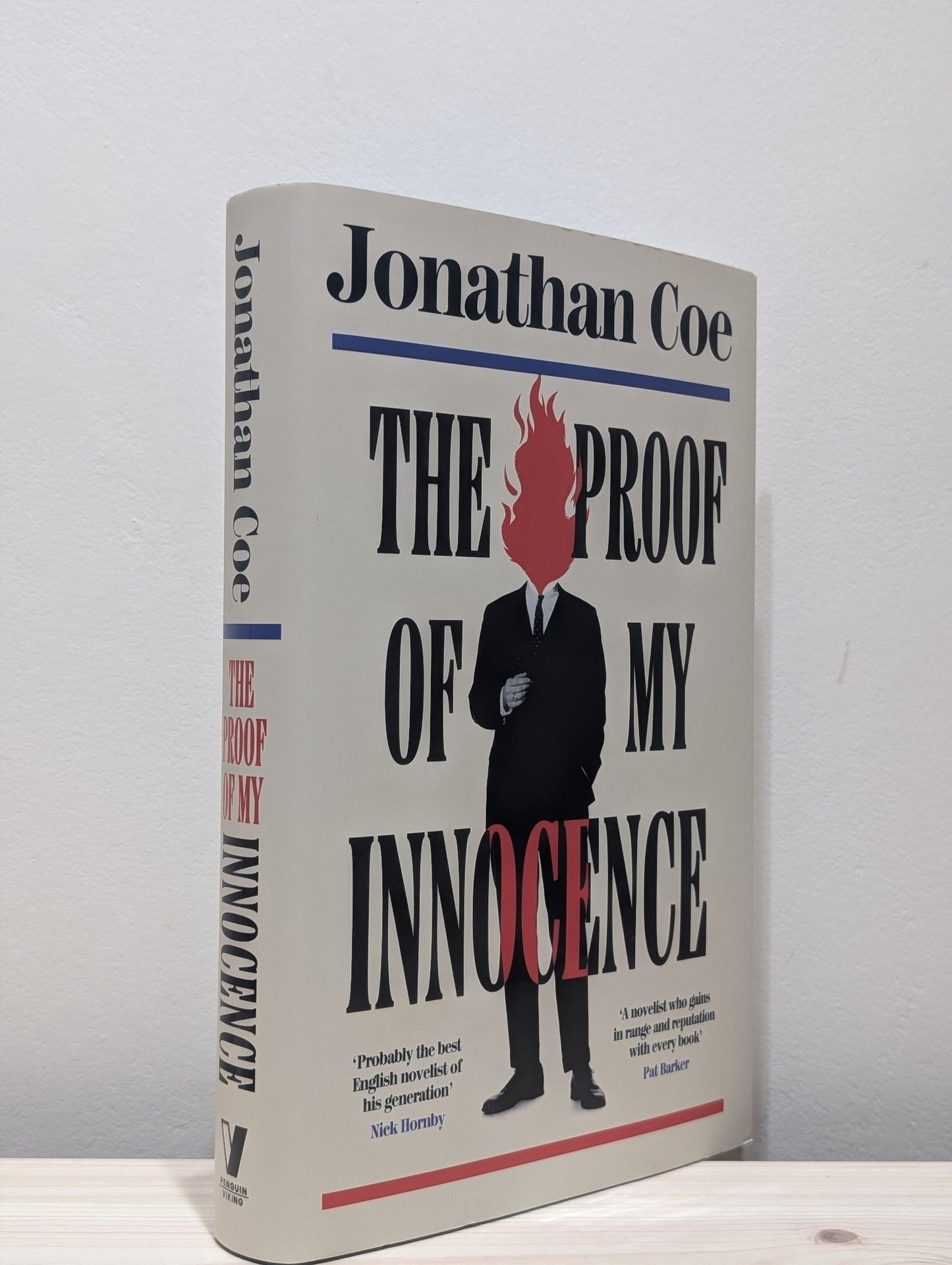 The Proof of My Innocence by Jonathan Coe (Signed) - Fialta Books