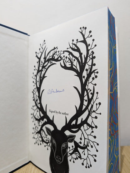 The Puzzle Wood by Rosie Andrews (Signed First Edition with sprayed edges) - Fialta Books