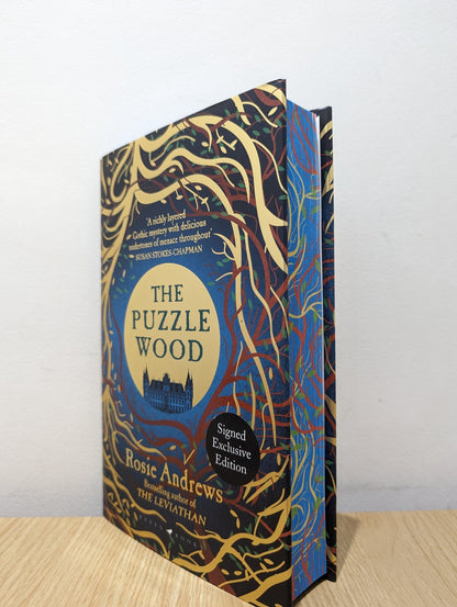 The Puzzle Wood by Rosie Andrews (Signed First Edition with sprayed edges) - Fialta Books