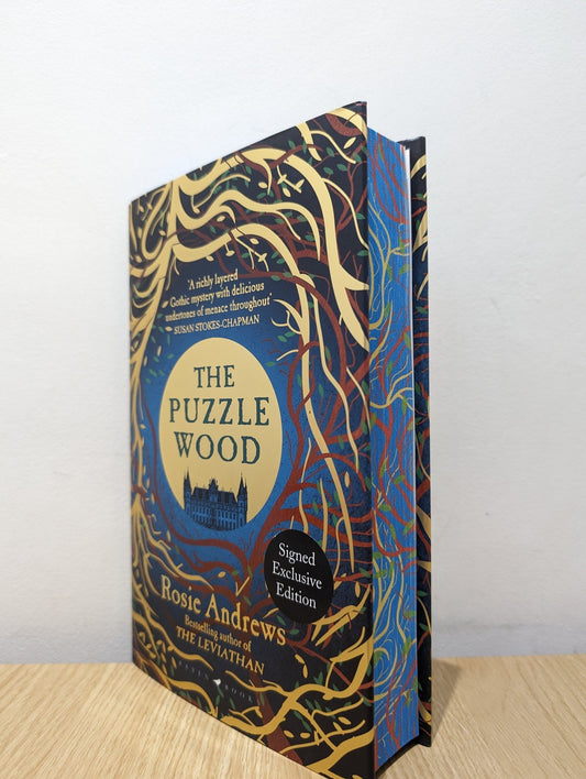 The Puzzle Wood by Rosie Andrews (Signed First Edition with sprayed edges) - Fialta Books