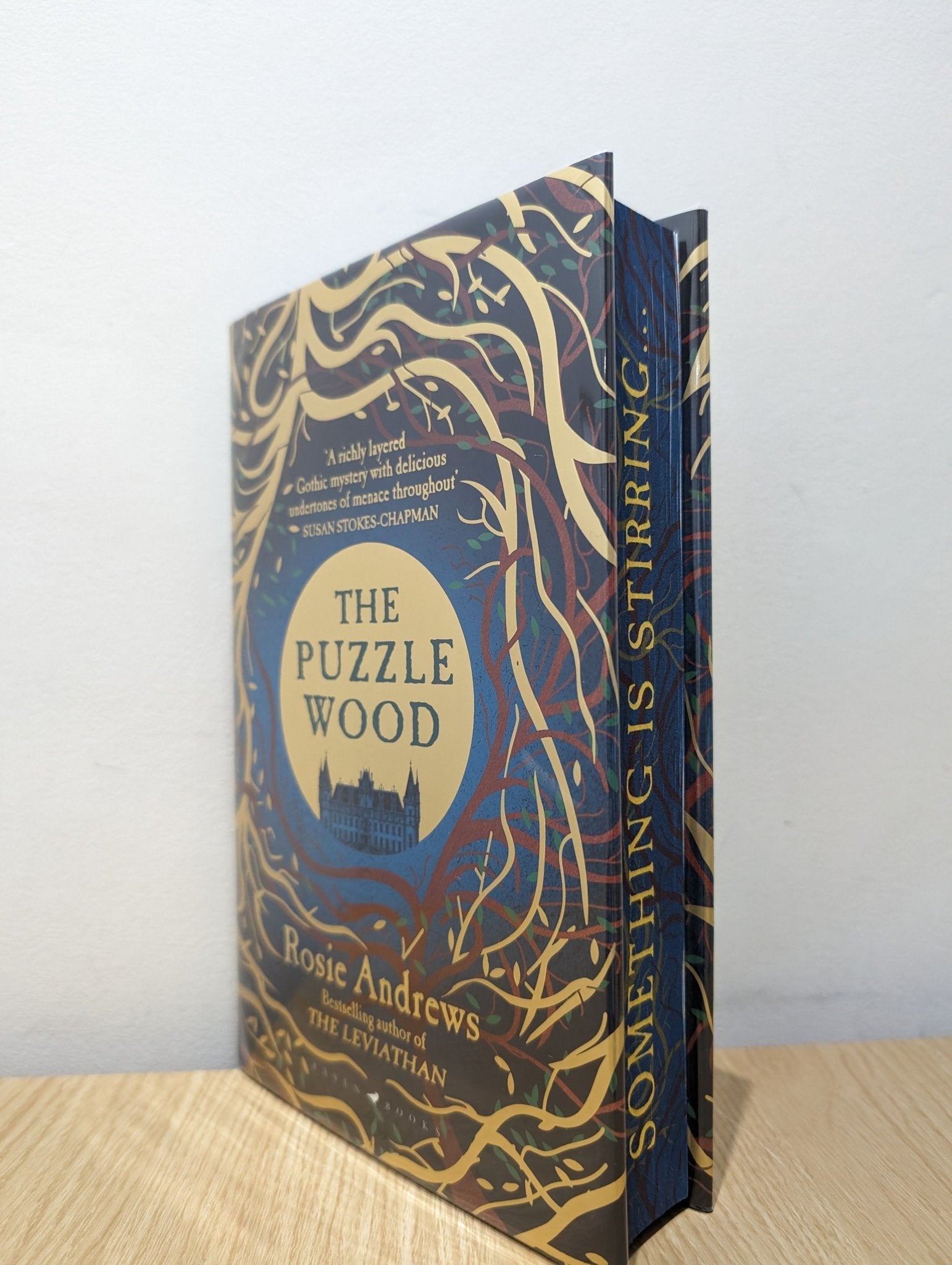 The Puzzle Wood by Rosie Andrews (Signed Numbered First Edition with sprayed edges) - Fialta Books