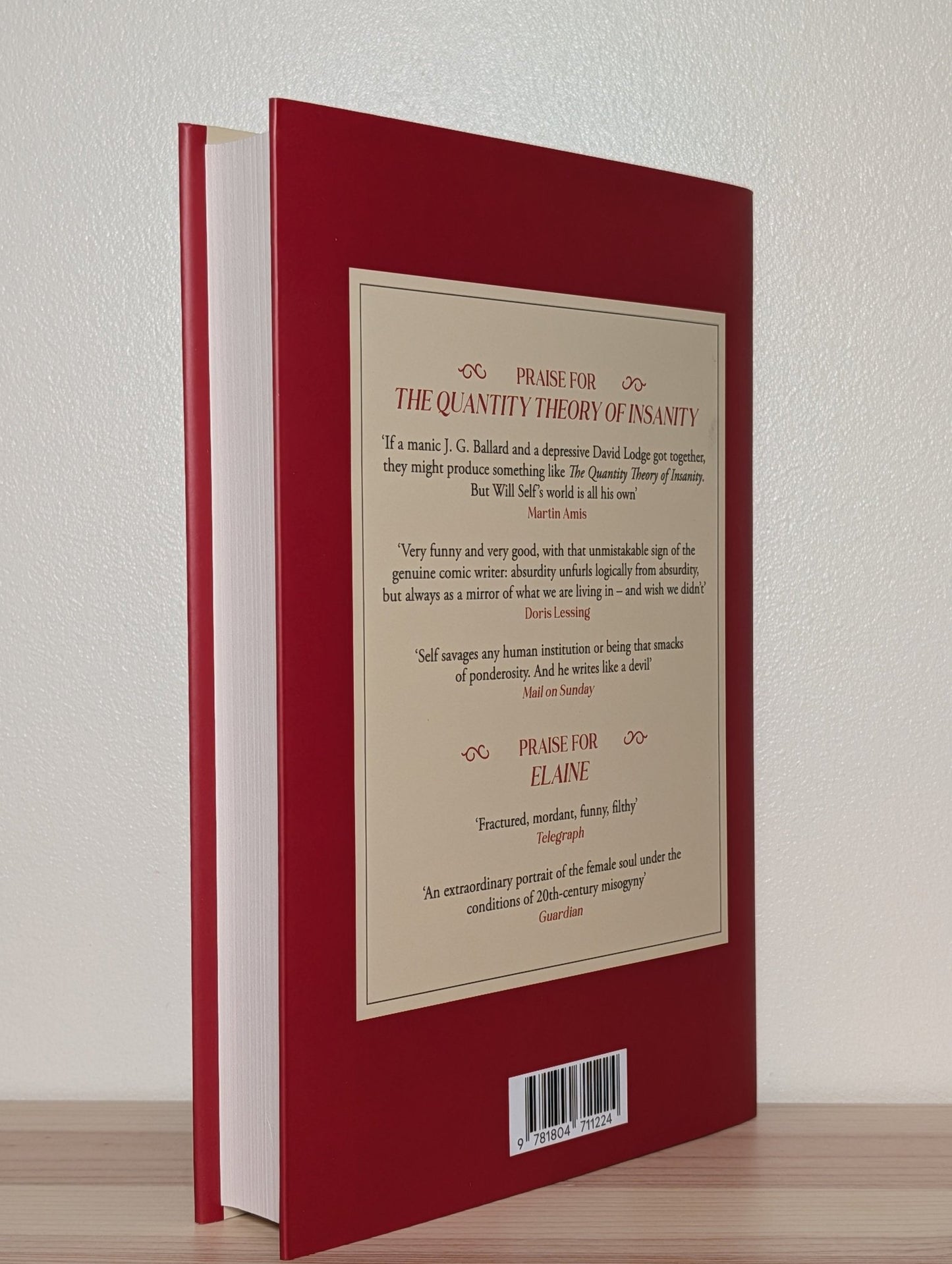 The Quantity Theory of Morality by Will Self (First Edition) - Fialta Books