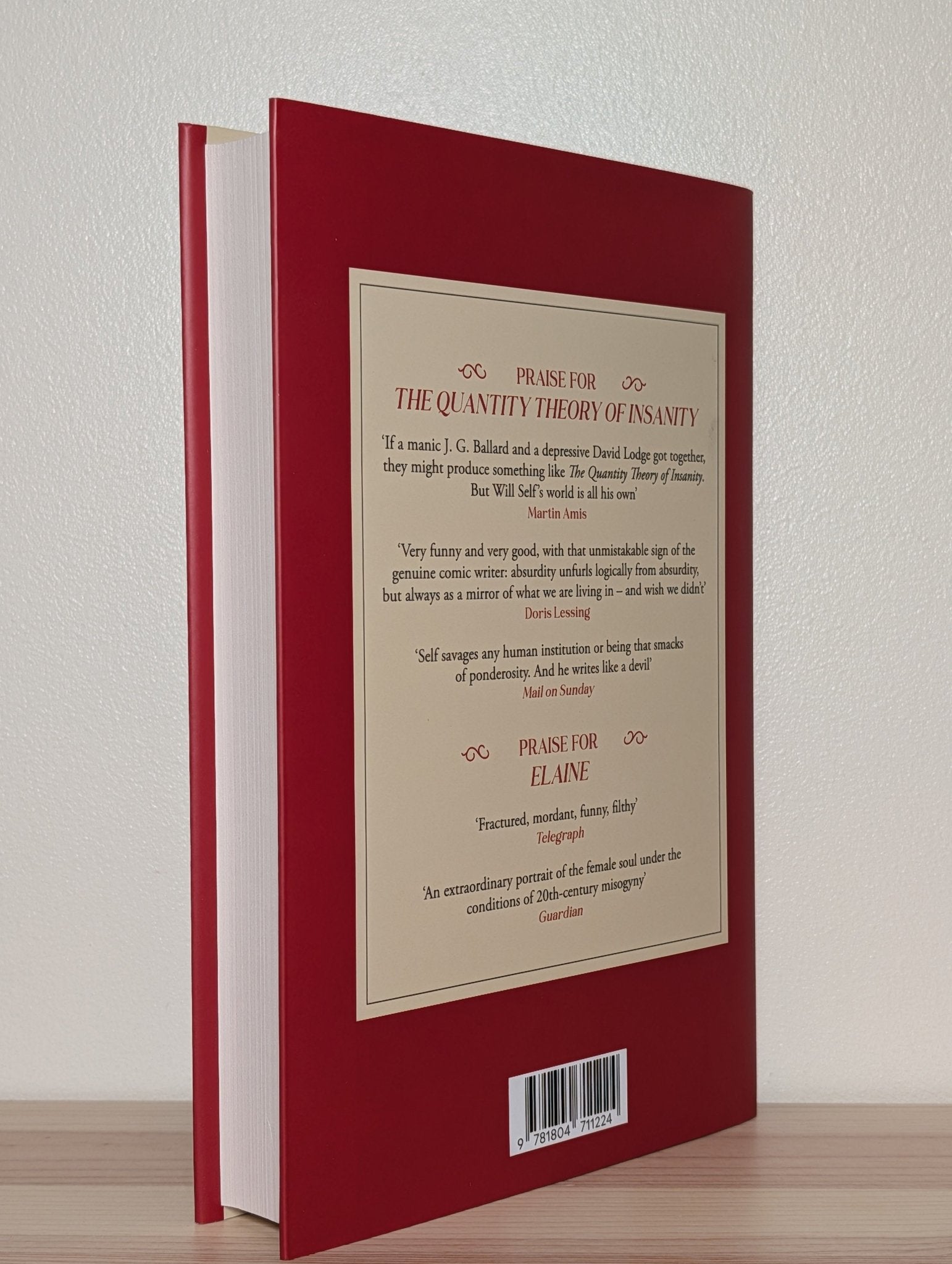 The Quantity Theory of Morality by Will Self (First Edition) - Fialta Books