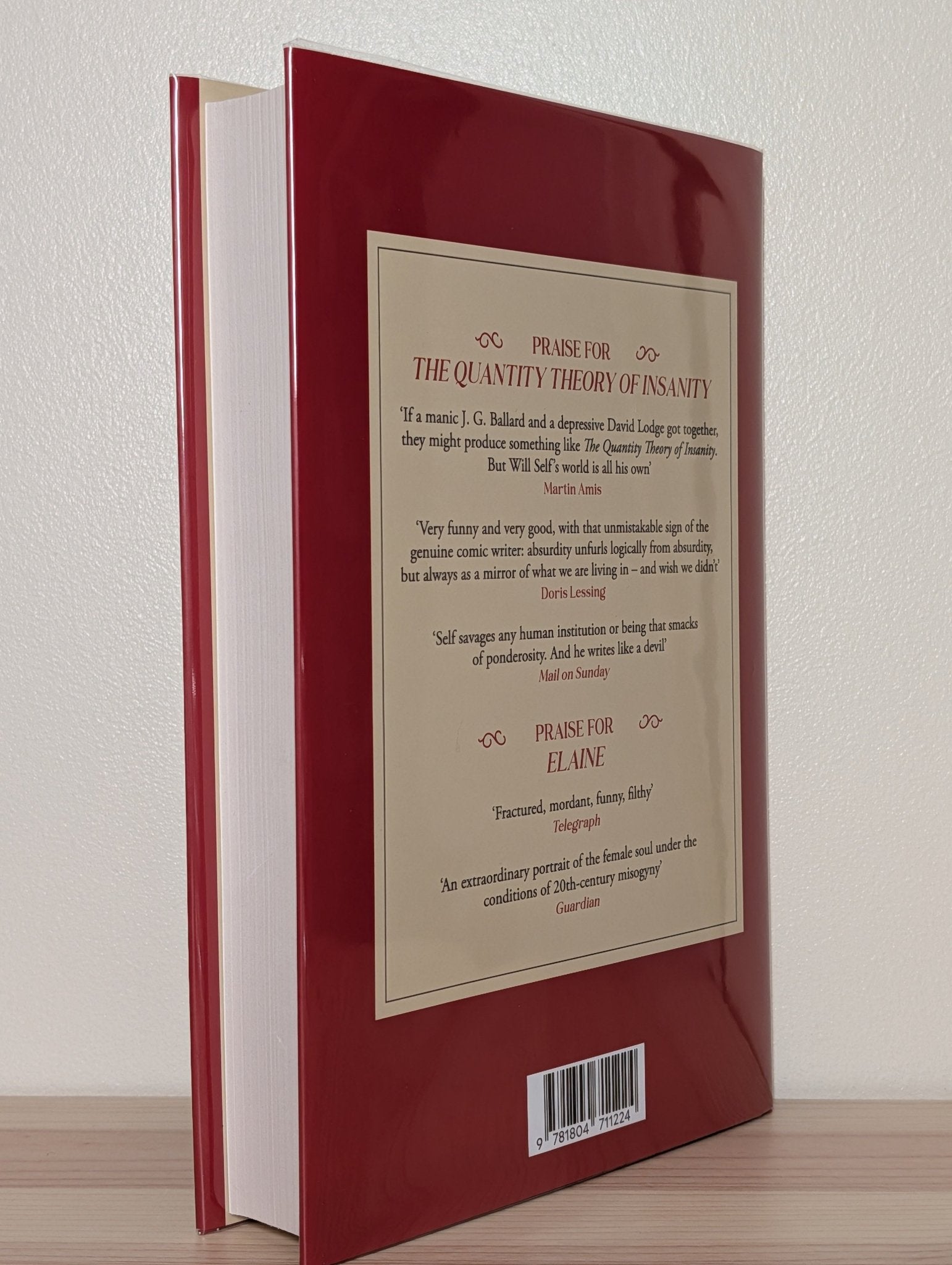 The Quantity Theory of Morality by Will Self (Signed Dated First Edition) - Fialta Books