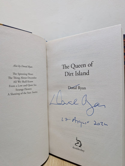 The Queen of Dirt Island by Donal Ryan (Signed First Edition) - Fialta Books