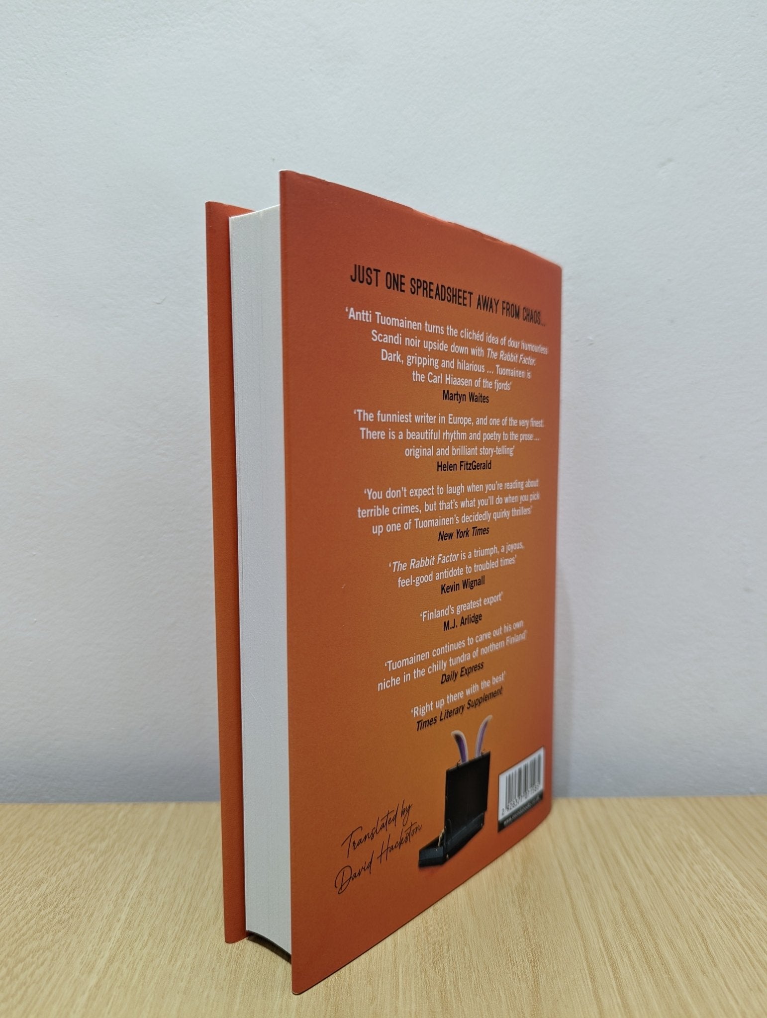 The Rabbit Factor by Antti Tuomainen (Signed) - Fialta Books