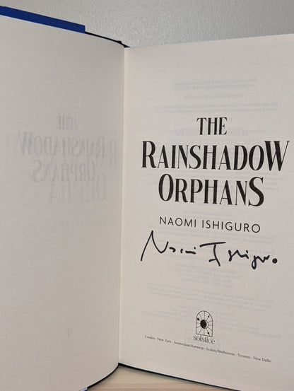 The Rainshadow Orphans by Naomi Ishiguro (Signed First Edition with sprayed edges) - Fialta Books