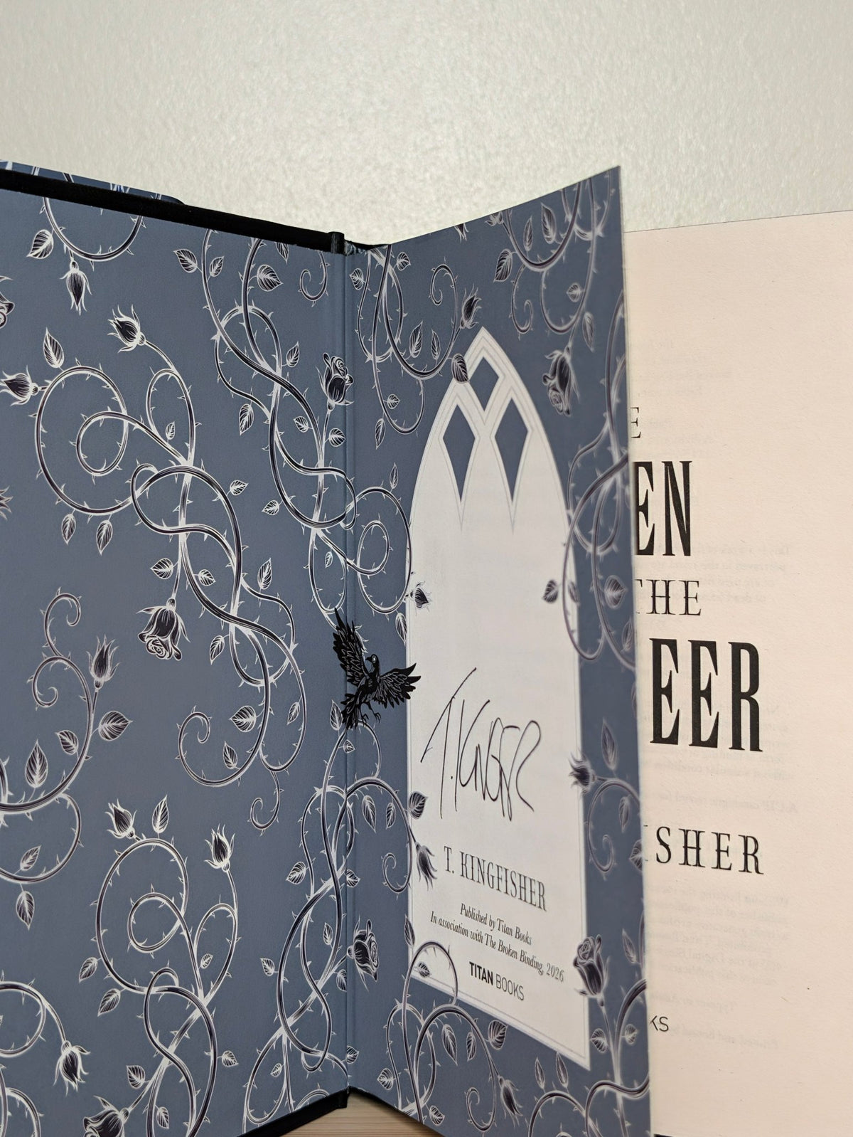 The Raven and the Reindeer by T. Kingfisher (Signed First Edition with sprayed edges) - Fialta Books