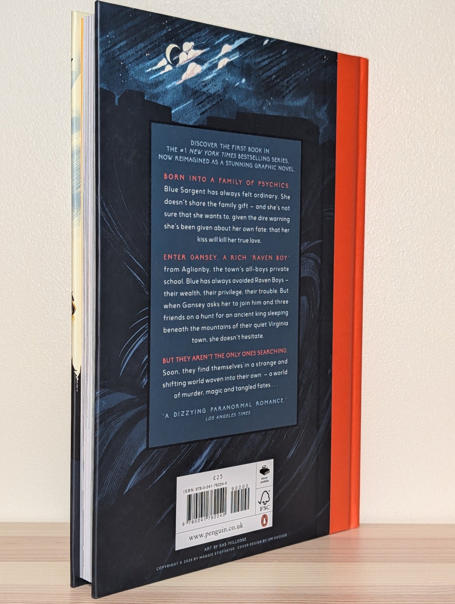 The Raven Boys: graphic novel by Maggie Stiefvater (Signed First Edition) - Fialta Books