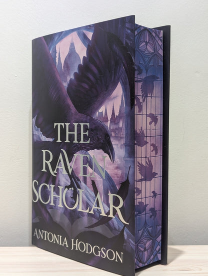 The Raven Scholar by Antonia Hodgson (Signed First Edition with sprayed edges and alternative cover) - Fialta Books
