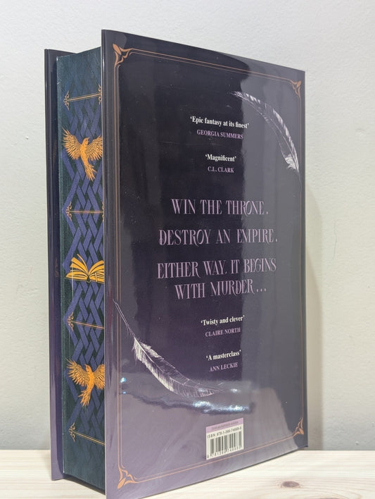 The Raven Scholar by Antonia Hodgson (Signed Numbered First Edition with sprayed edges) - Fialta Books